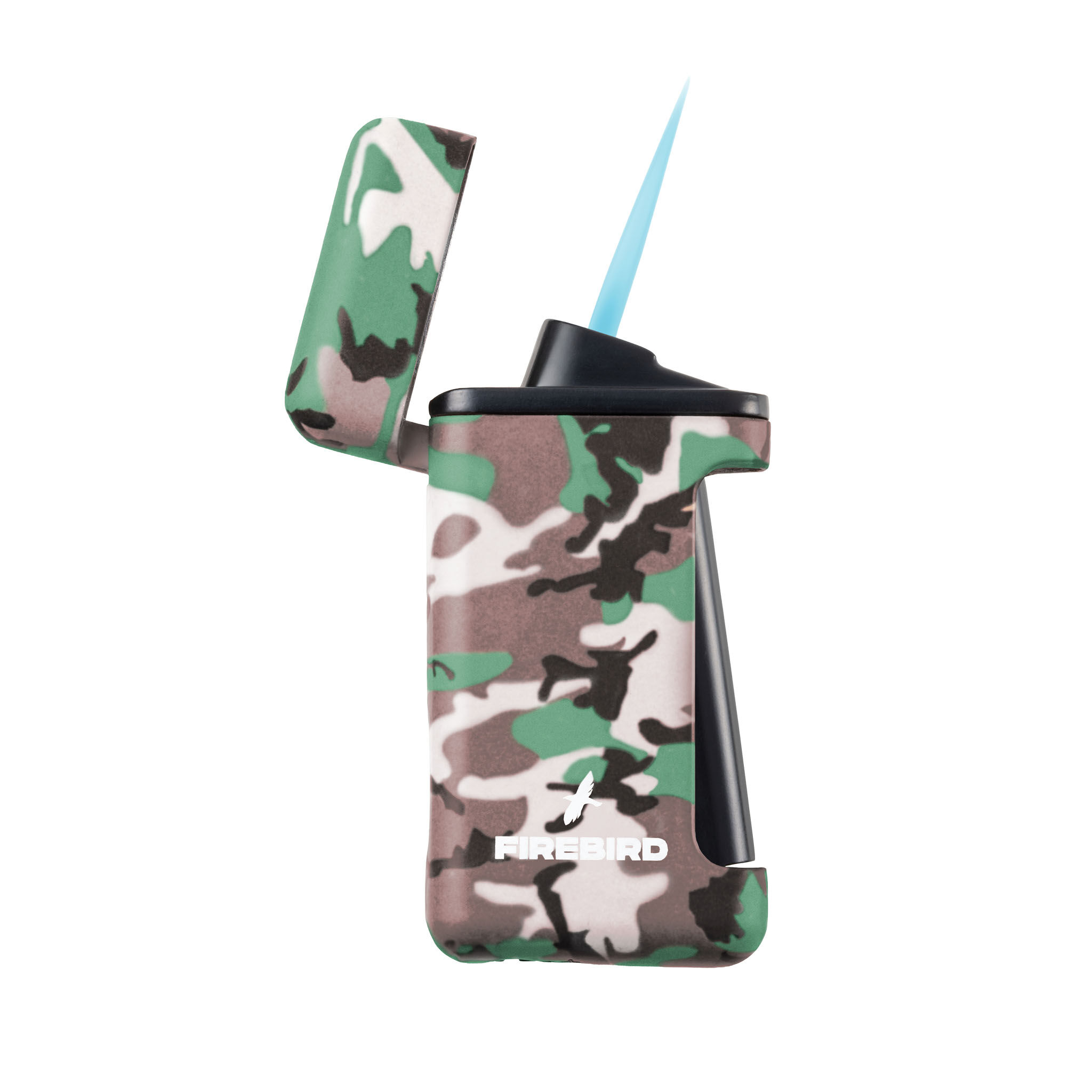 Colibri Cigar Lighters - Firebird Sidewinder Jet Camo Green
